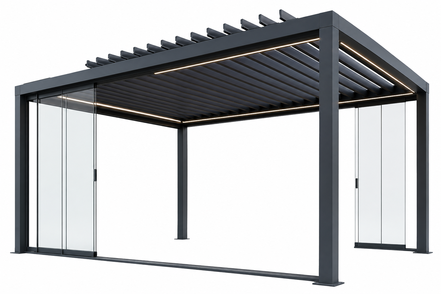 Bioklimatik Skyteks Slide Pergola